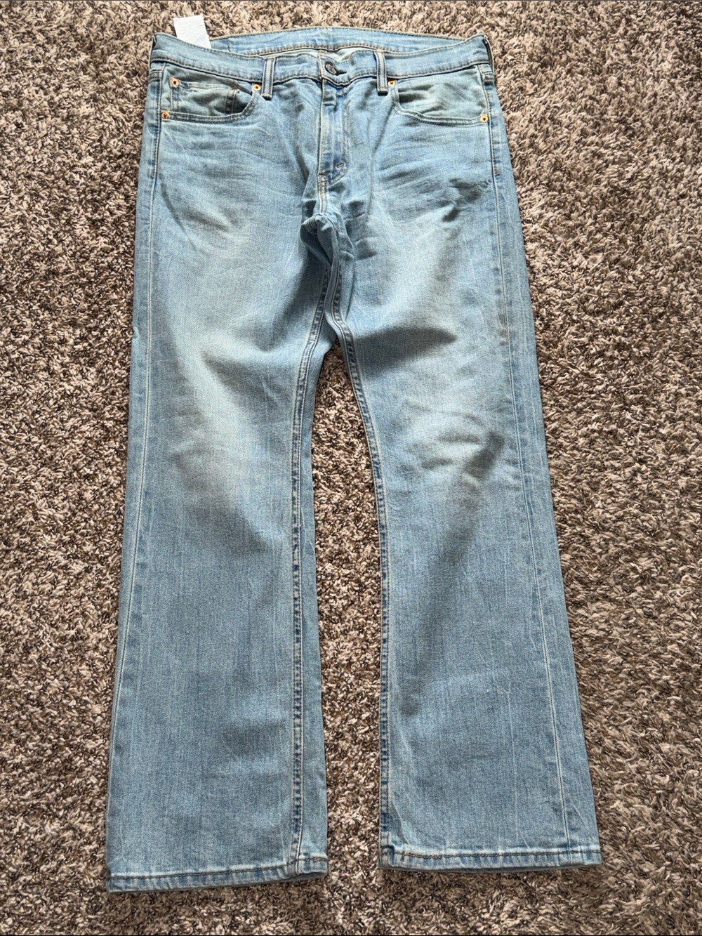 Levi's Light Blue Straight Jeans